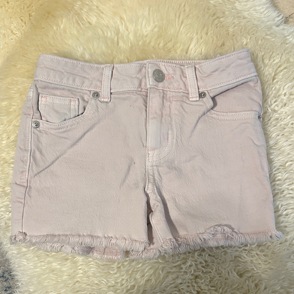 Cat & Jack Light Pink Kids Denim Shorts